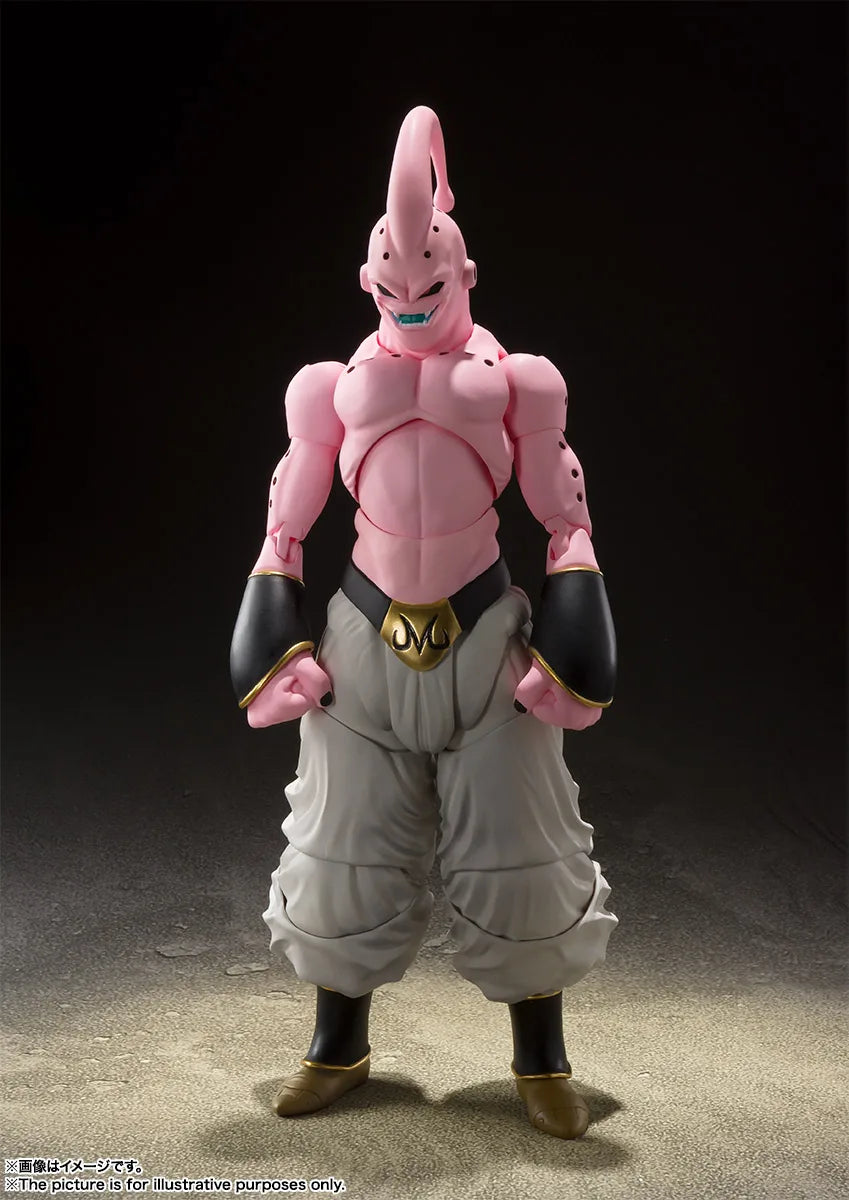 In Stock Original SH Figuarts Dragon Ball SHF Majin Buu Boo Super Action Figures Model Toys Anime Figura Pvc Gifts Size 190m