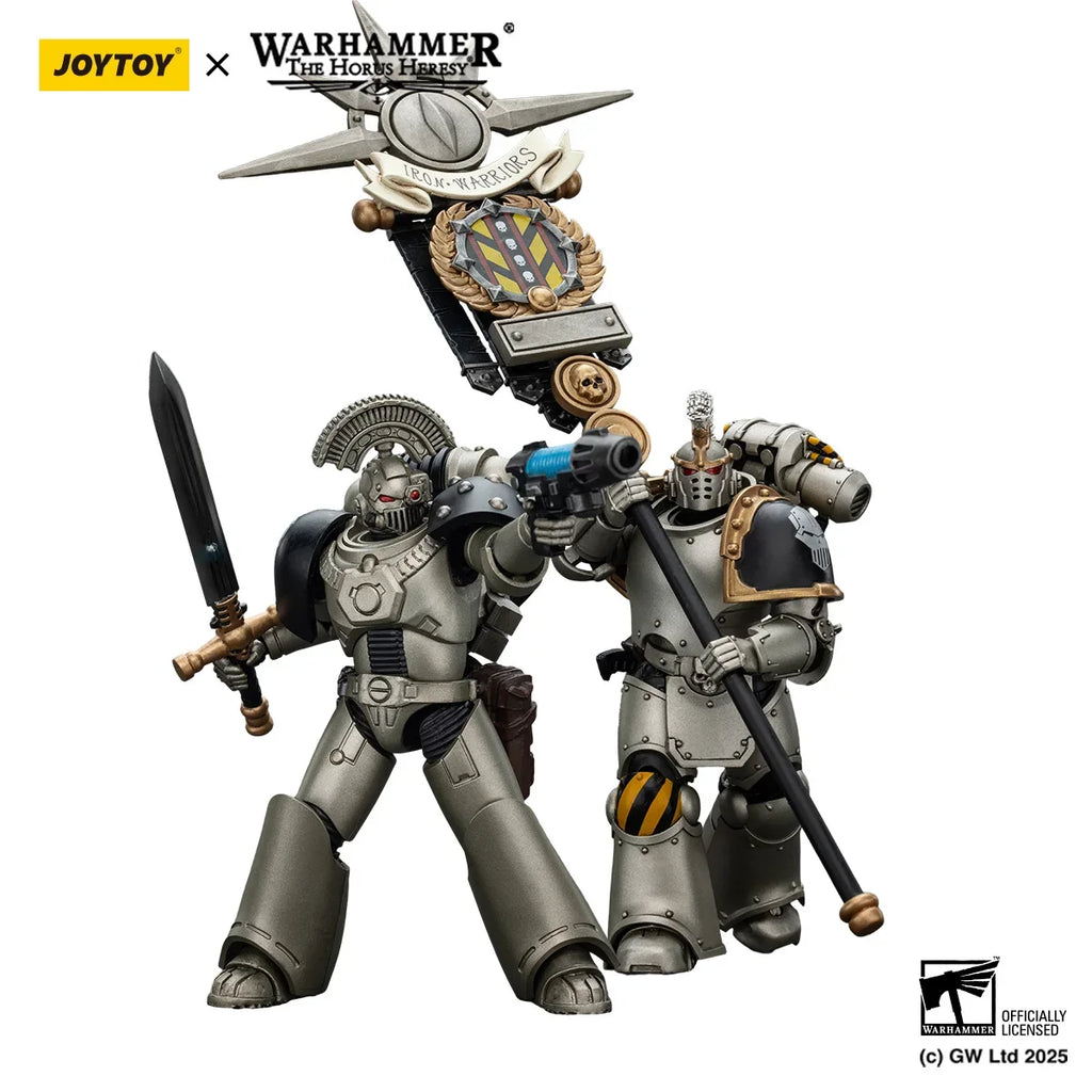 【Pre Sale】Original JOYTOY 1/18 Action Figure Warhammer The Horus Heresy Iron Warriors Ornament Collection