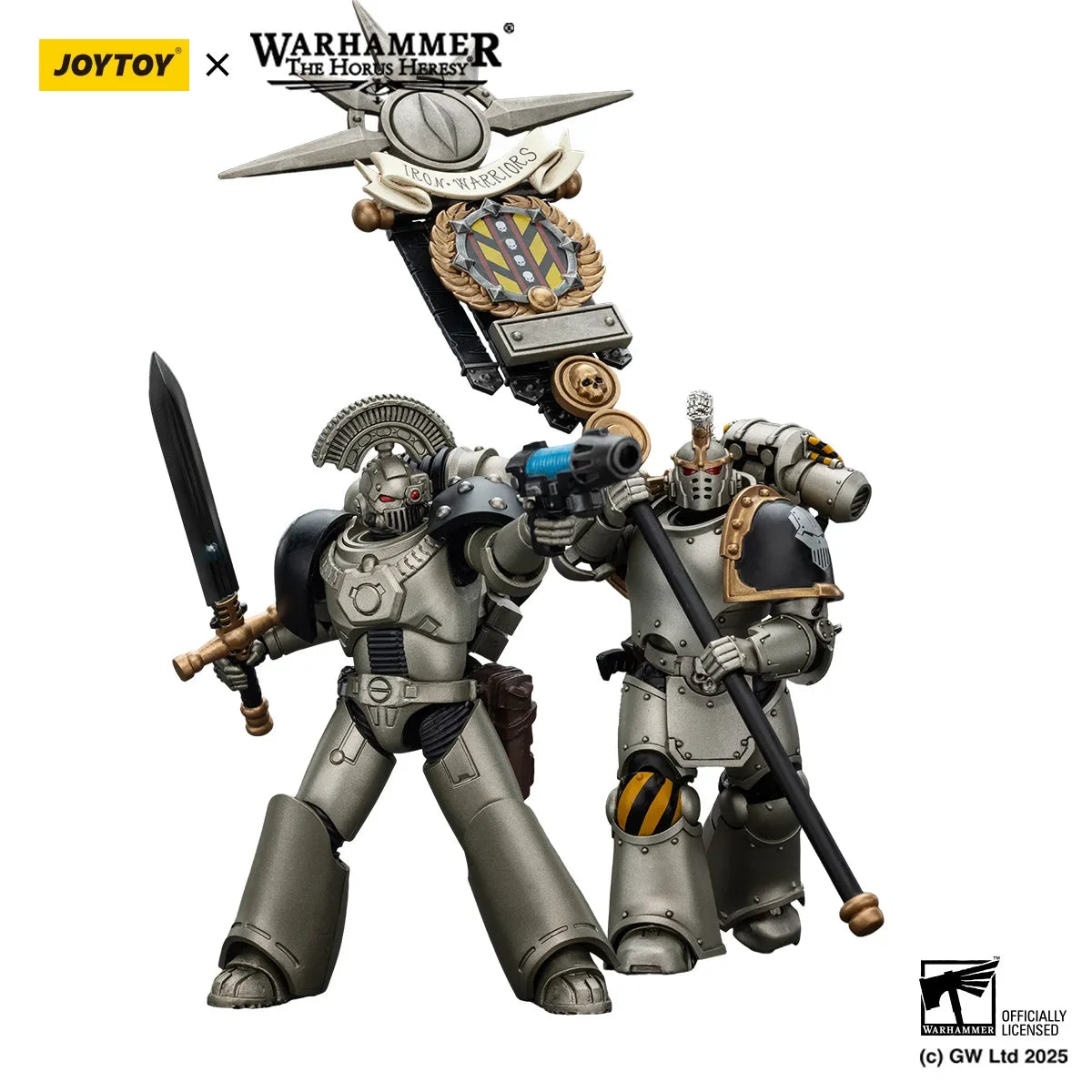 【Pre Sale】Original JOYTOY 1/18 Action Figure Warhammer The Horus Heresy Iron Warriors Ornament Collection