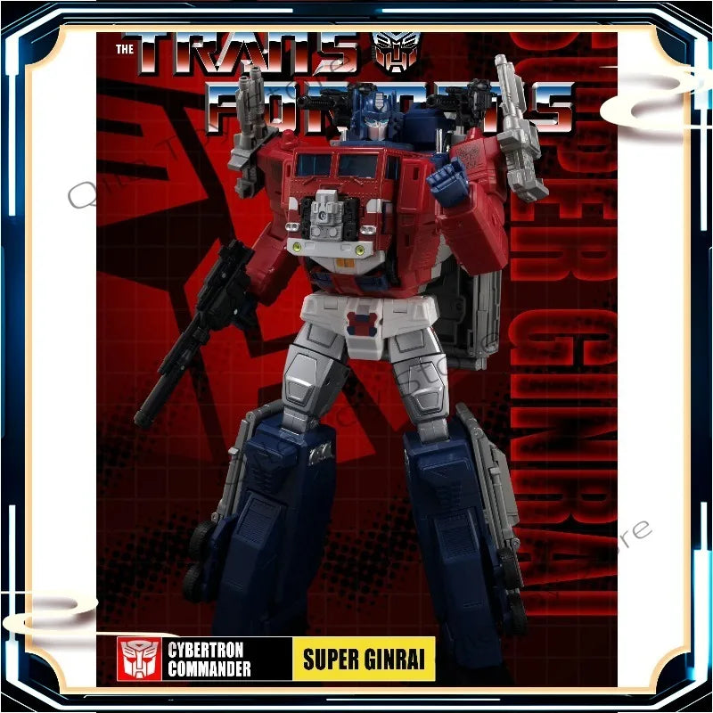 in stock TAKARA Transformed Toys MPG-09 Super Shen Renlai + Carriage OP Commander Action Figure Collection Gift Original box