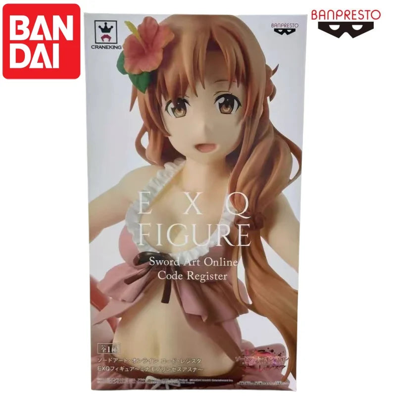 Bandai In Stock Original Banpresto Yuuki Asuna Doll Brand New Boxed Action Figure Animation Peripherals Anime Characters Garage