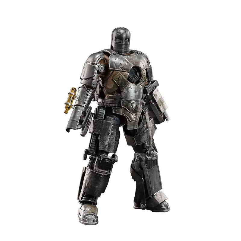 Disney Official Marvel 10. Jubiläum Iron Man baubare Actionfigur Sammlerstück Schreibtisch-Statue für Kinder Jungen Geburtstagsgeschenk