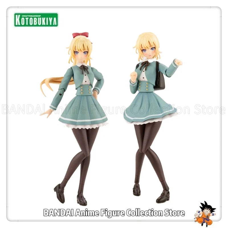 Kotobukiya JK010 SOUSAISHOJOTEOEN Saint Iris Girls' Academy High School Winter Clothes 1/10 Scale Full Action Plastic Model Kit