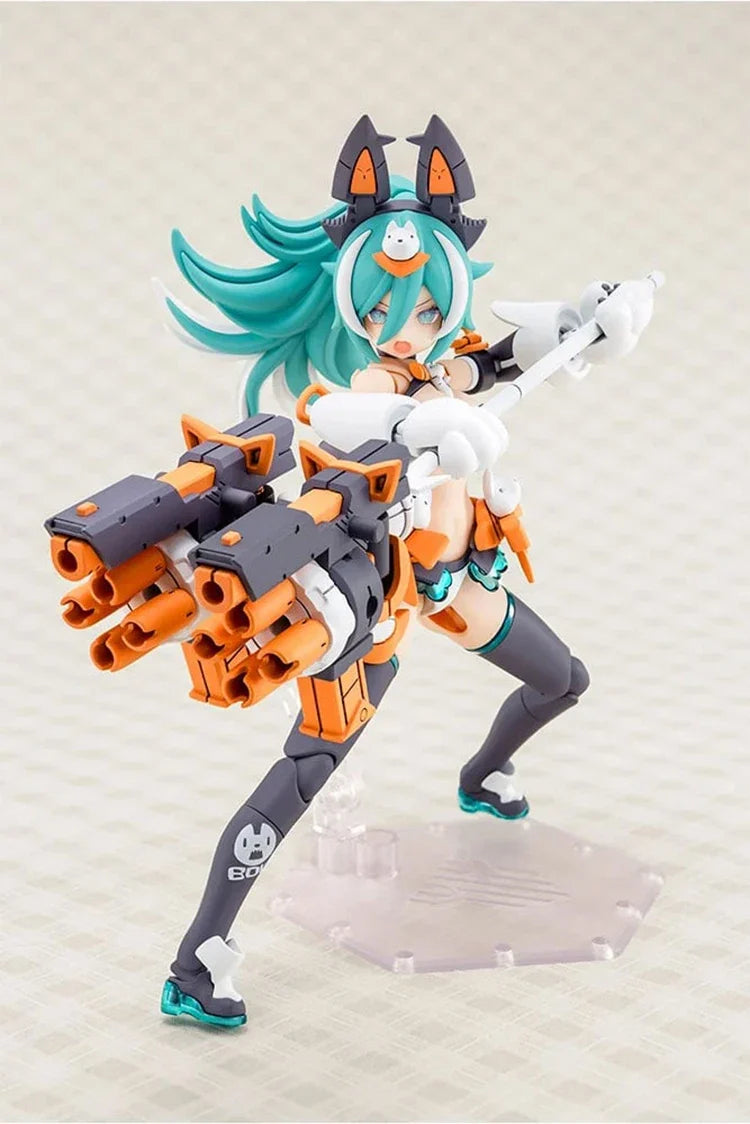Kotobukiya KP788 PUNI MOFU 1/12 Plastic Assembly Model Goddess Device Series Wolf Mecha Girl Full Set 16cm Action Figure