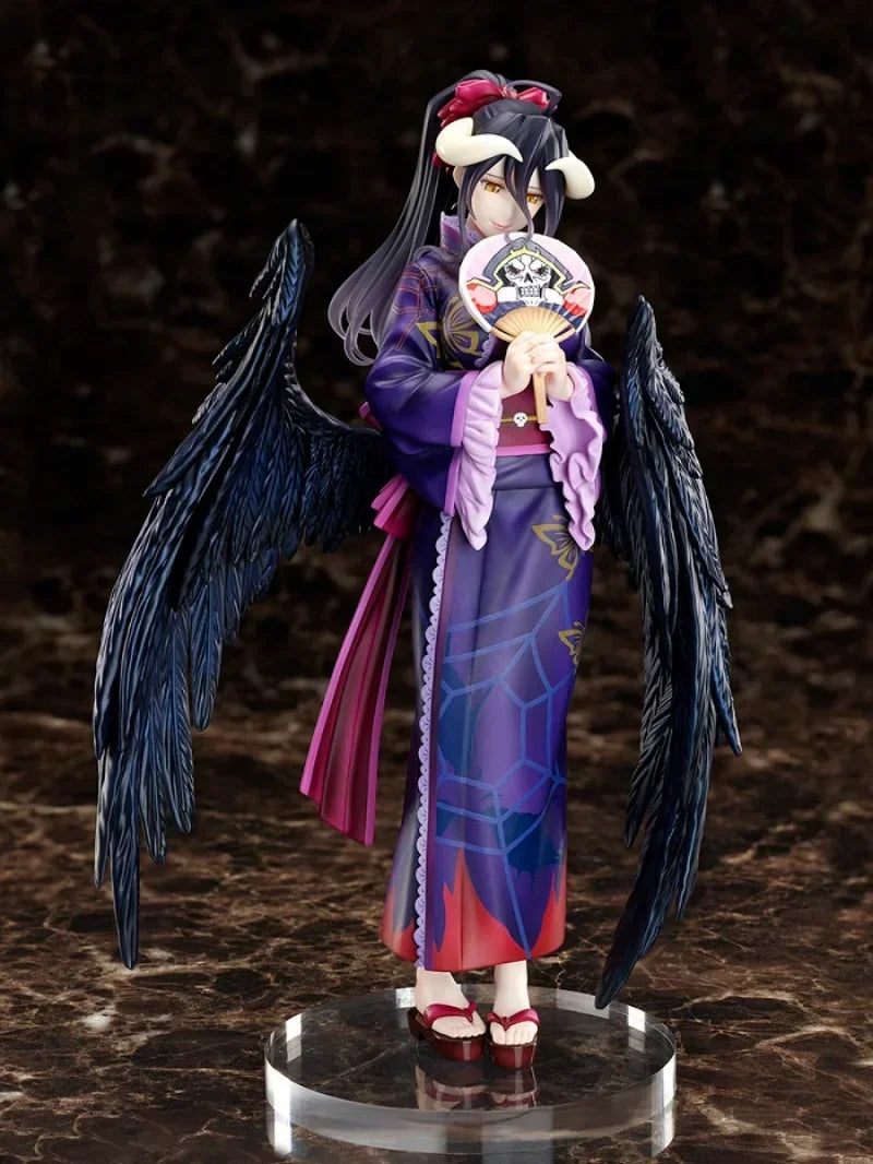 F:NEX Original:OVERLORD albedo Ainz Ooal Gown bathrobe 1/8 PVC Action Figure Anime Figure Model Figure Collection Doll Gift