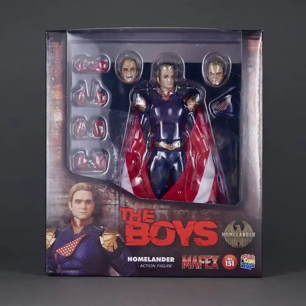 Medicom Toy Mafex 151 Homelander The Boys Action Figuren Modell Spielzeug Geschenke auf Lager