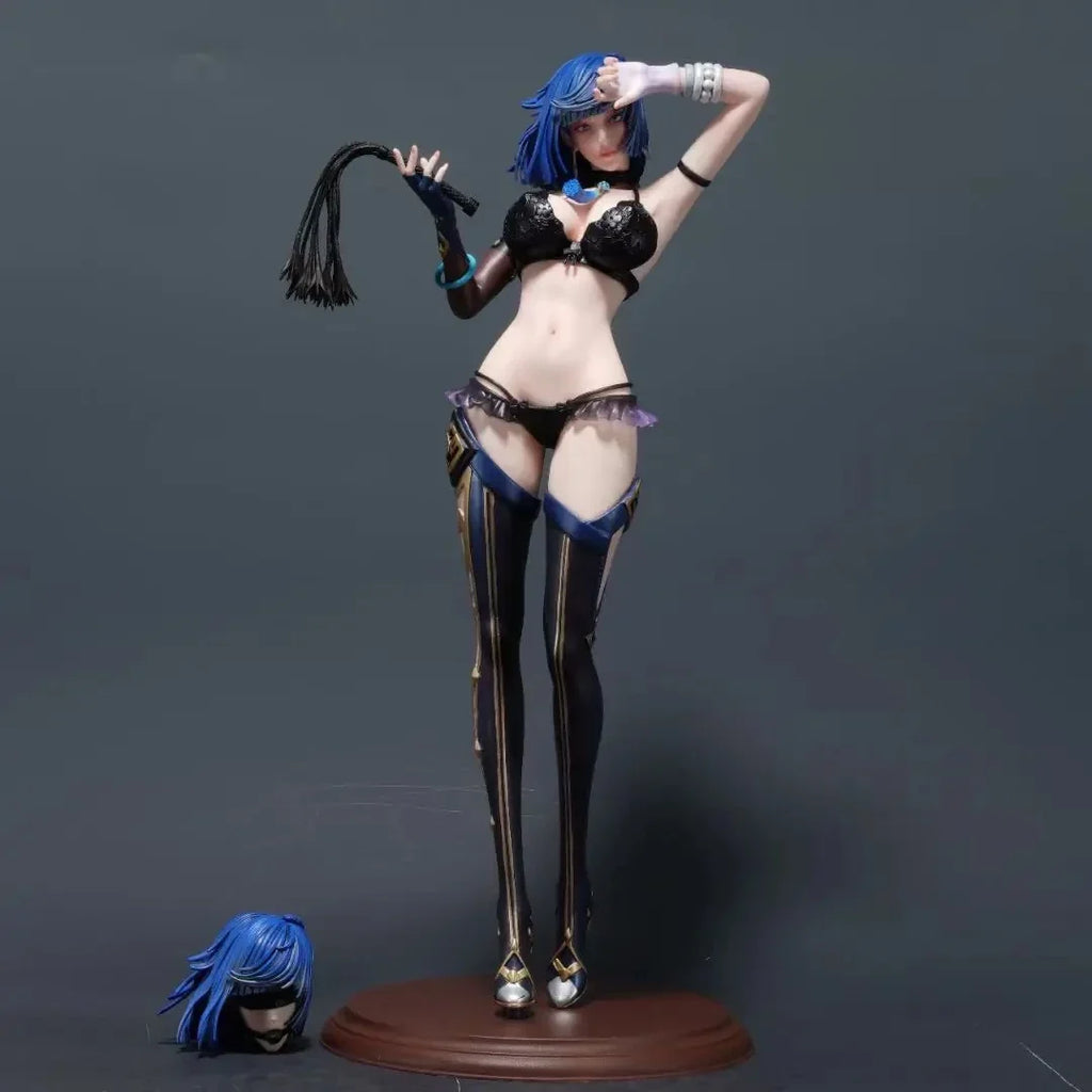 Impact Mihoyo Yelan Gk Game Figures Yae Miko 1/4 Anime Figures 45cm Pvc Statue Collectible Decoration Custom Toy Gifts
