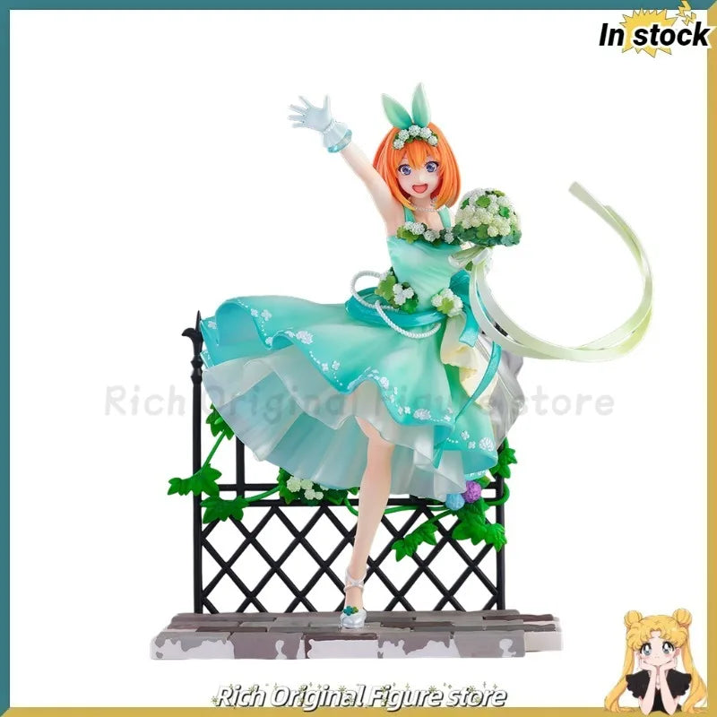 SSF The Quintessential Quintuplets Nakono Yotsuba -Floral Dress Ver 26.1cm 1/7 Anime Characters Model Figures Collection Holiday