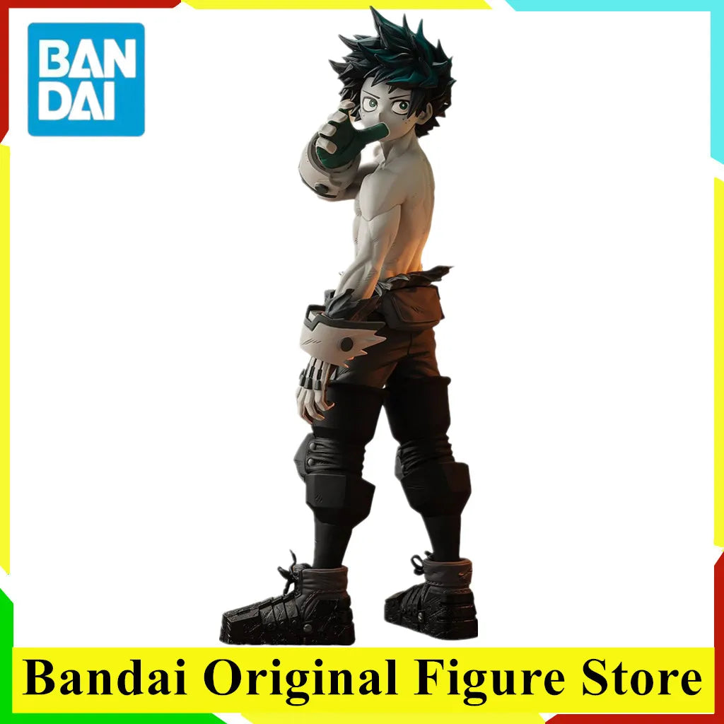 Original BANDAI My Hero Academia Noir Edge Collection IZUKU MIDORIYA DEKU Action Figure Toys PVC Model Collection