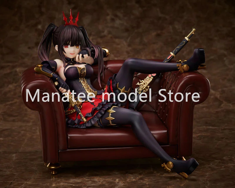  KADOKAWA Original Kurumi Tokisaki Empress Ver. 1/7 PVC Action Figure Anime Model Toys Collection Doll Gift