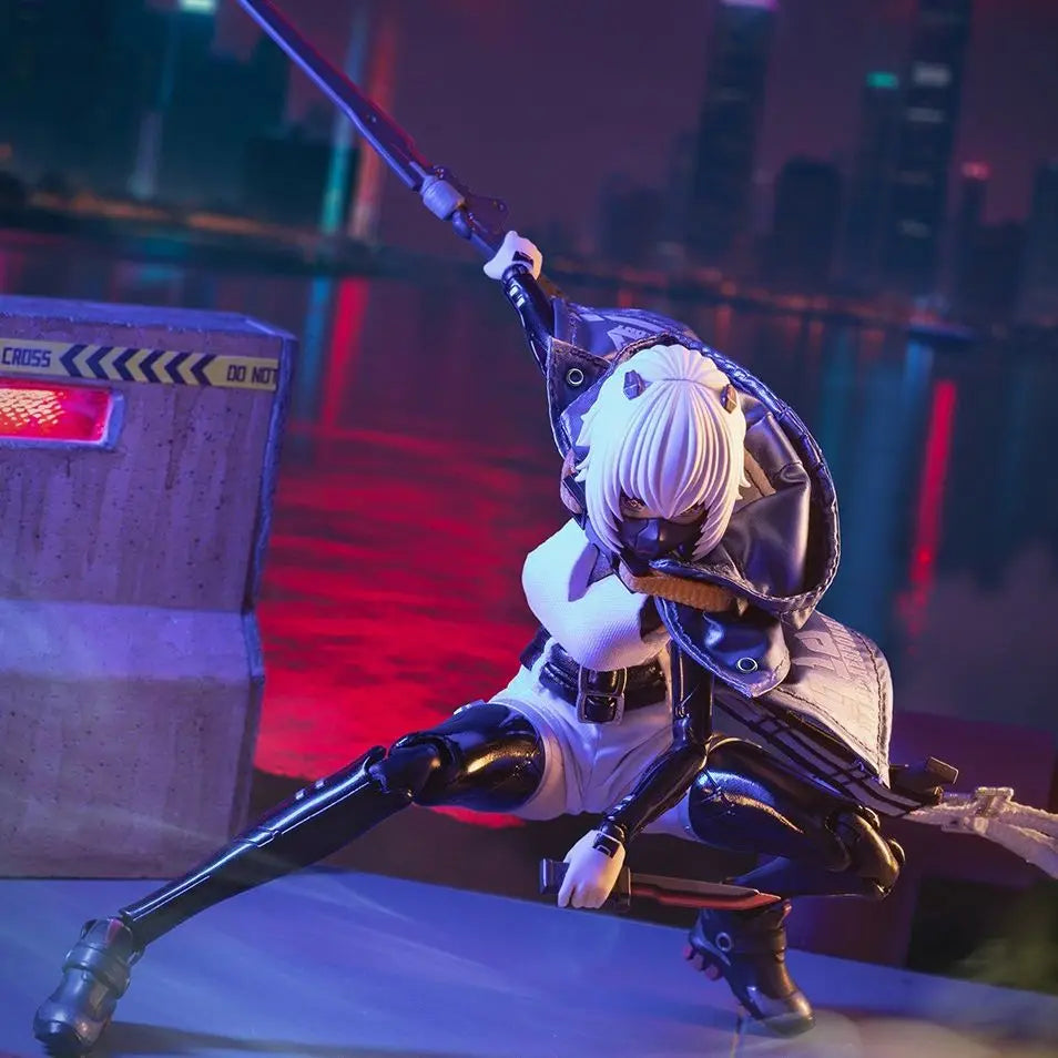 Original Dark Hornet Armed Battle Angel 1/12 Scale Aba-002 Collectible Figure Mobile Suit Girl Soldier Anime Figure Model Toy