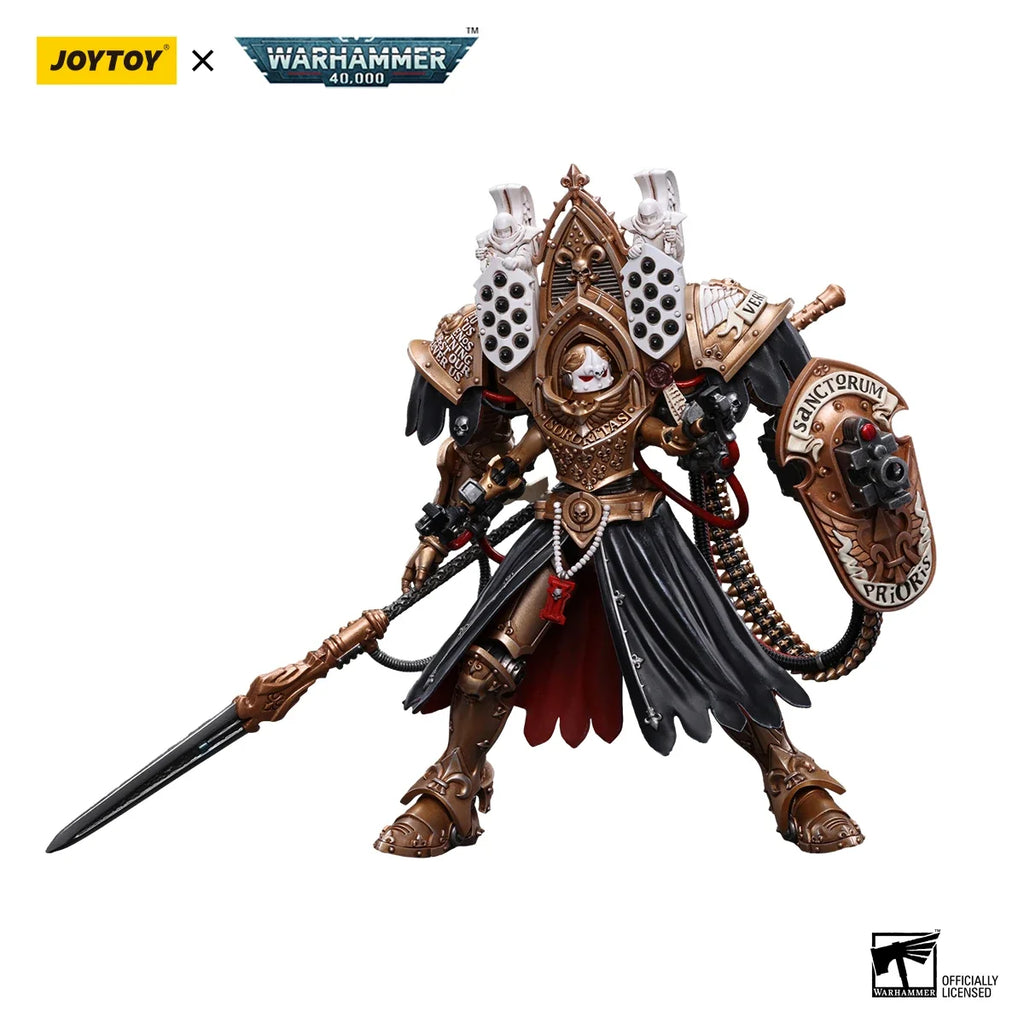 JOYTOY Warhammer 40k 1/18 Action Figures Anime Adepta Sororitas Abbess Sanctorum Morvenn Vahl