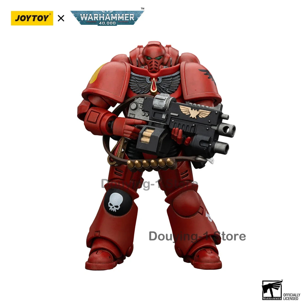 In Stock JOYTOY WARHAMER 40K 1/18 Action Digital Blood Angel Prayer Anime Military Model Collection Gifts