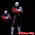 26cm Dragon Ball Figure Jiren Anime Figures Jiren The Grey Stand Action Figurine Model Statue Doll Toys Kid Christmas Gifts