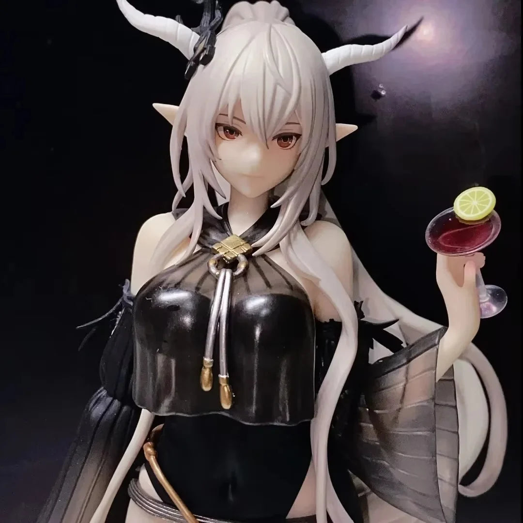 Arknights Shining Summer Swimsuit Action Figure Anime Collectible with Hand-Made Ornaments Secondary Element Limit Toy