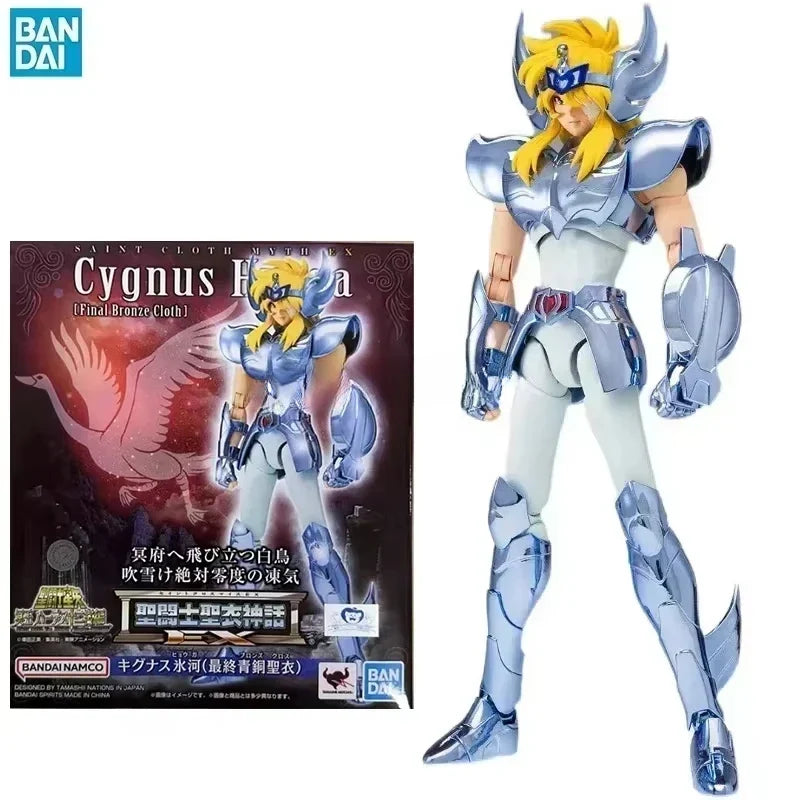 Bandai Instock  Saint Cloth Myth Former Swan Glacier Animation Action Collectible Figure Model Toy Gifts for Children
