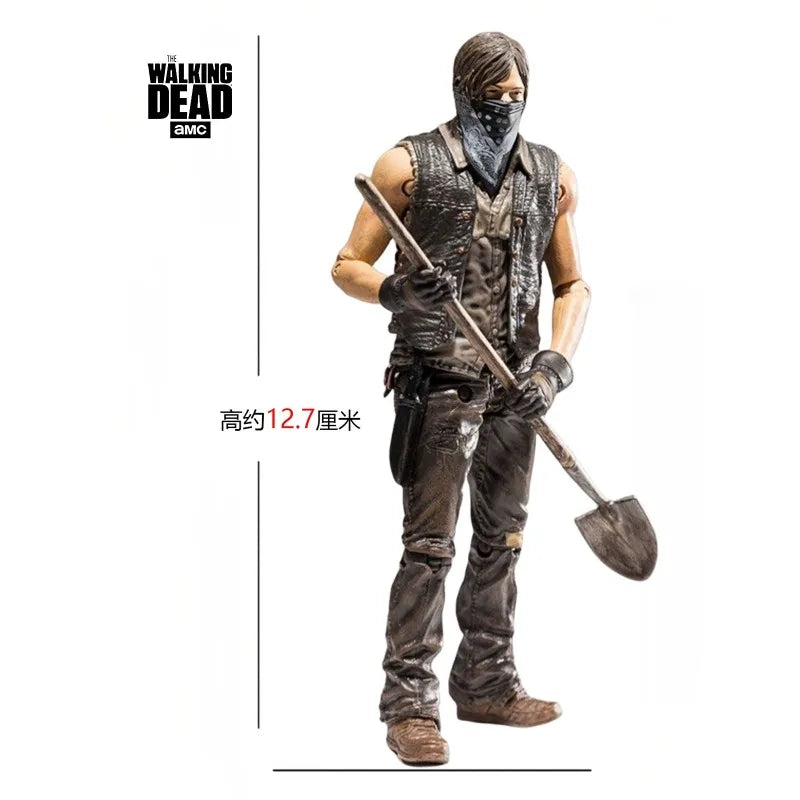 In Stock 5-inch 1/12 Action Figure RAVE DIGGER DARYL DIXON Anime Model Collectible Doll Boy Toy
