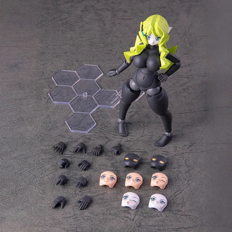 DP Mechanisch Neuer Mensch FLL Kelly Rania Dunkelhäutige Mecha-Mädchen Gelenkige Actionfigur Bewegliche Gelenke Sammlermodell Spielzeug Geschenk