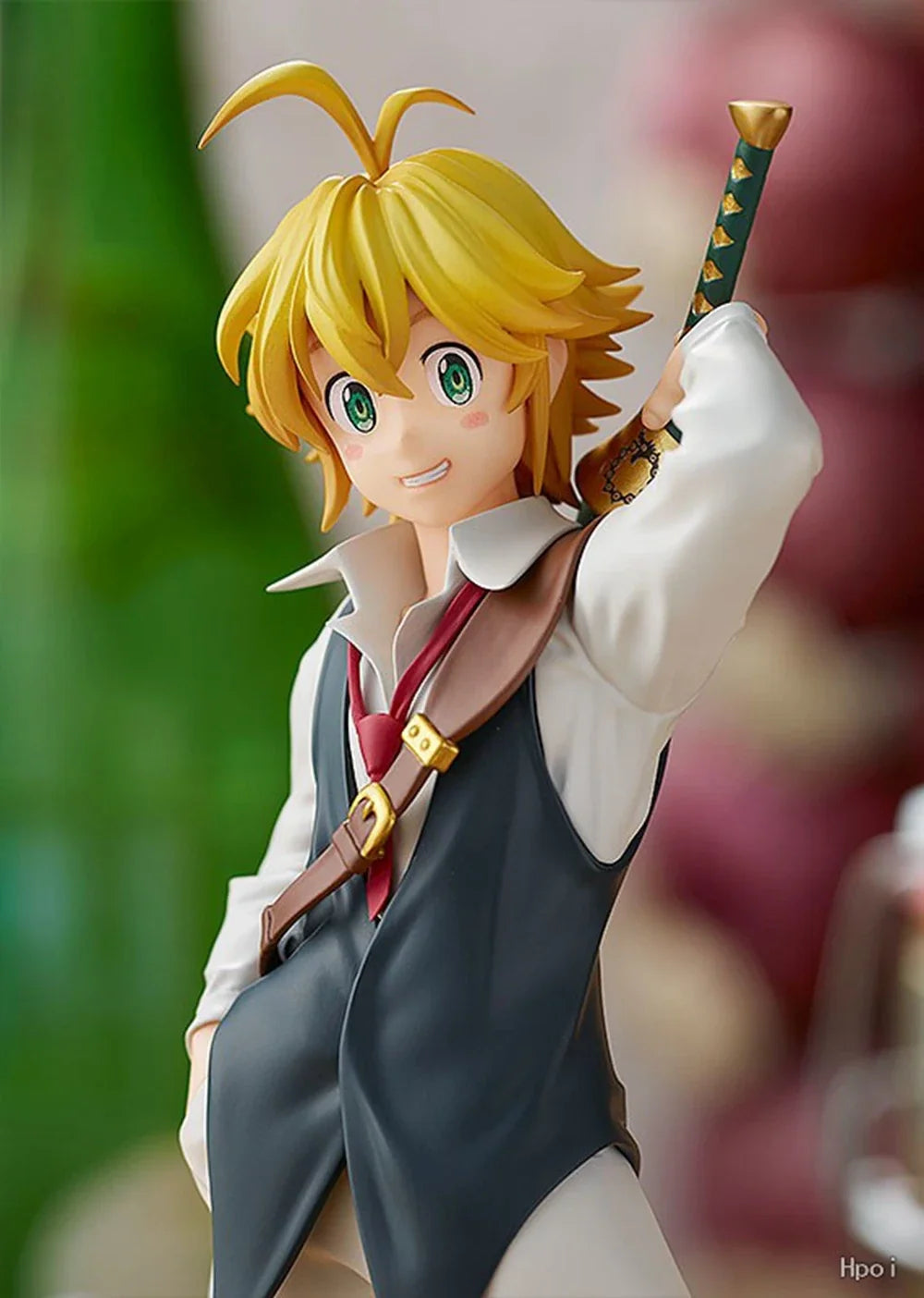 15CM Anime Meliodas King Model Character Doll Pillow Poses Carrying Sword Action Figure PVC Action Figure Collection Gift