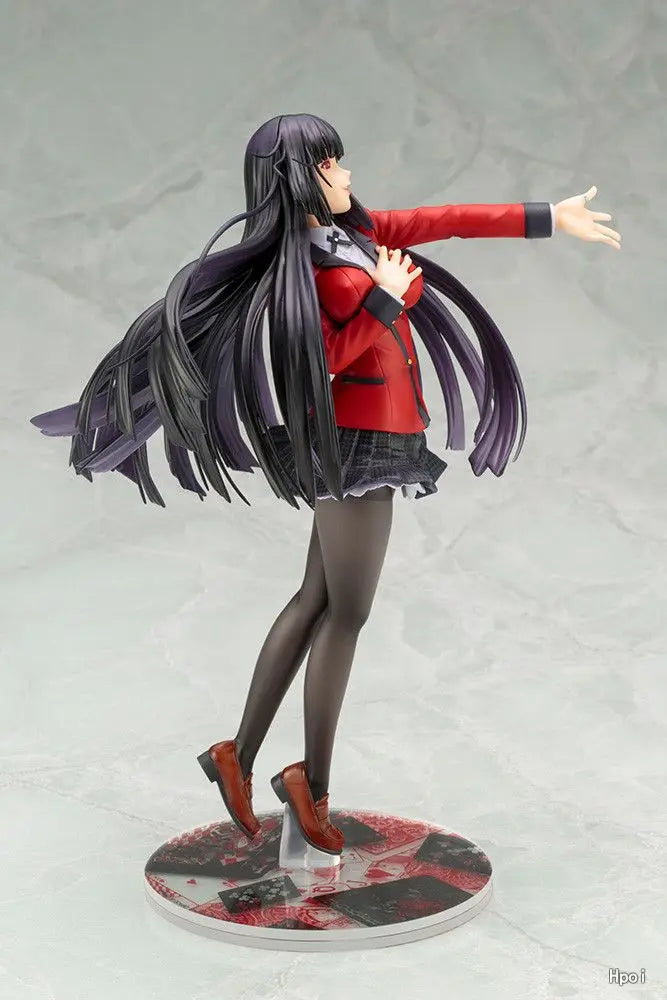 Original in Stock KOTOBUKIYA ARTFX J The Abyss of Gambling Jabami Yumeko 1/7 Figures Model Toys Gifts Collection Ornaments