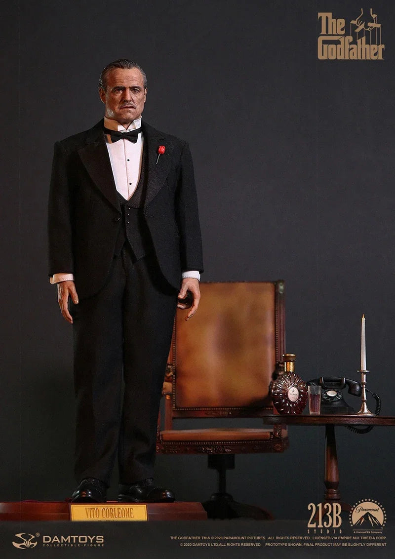 Limited Stock Dms032/Dms033 1/6 Godfather Vito Corleone Gentleman  Action Figure Family Decor 12'' Full Set Male Soldier