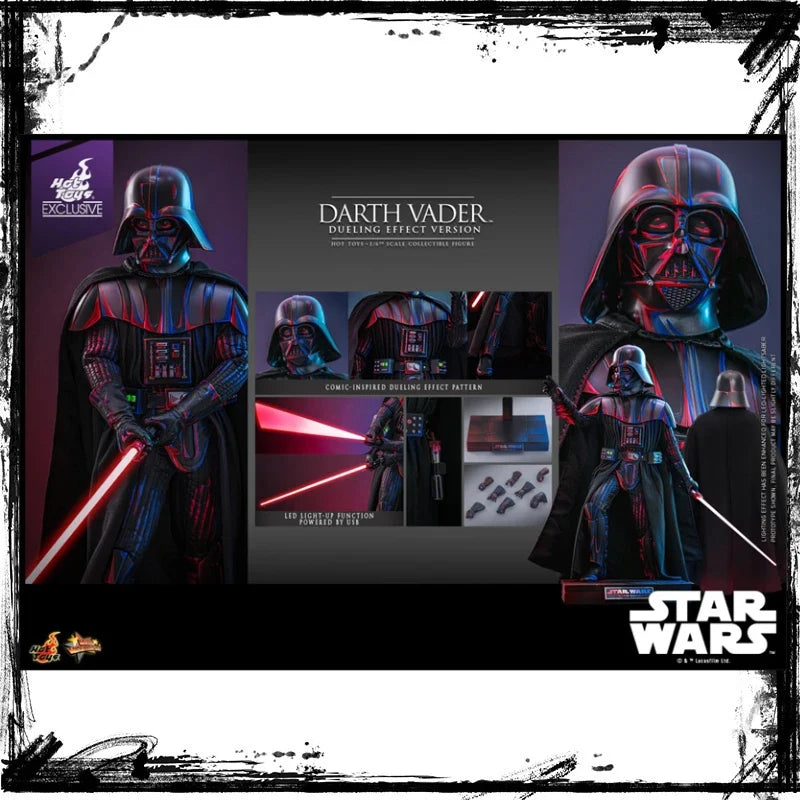 In Stock Hottoys MMS777 Star Wars Darth Vader DUELING EFFECTVERSION 1/6 Soldier Doll Anime Action Figure Toys Model Collection