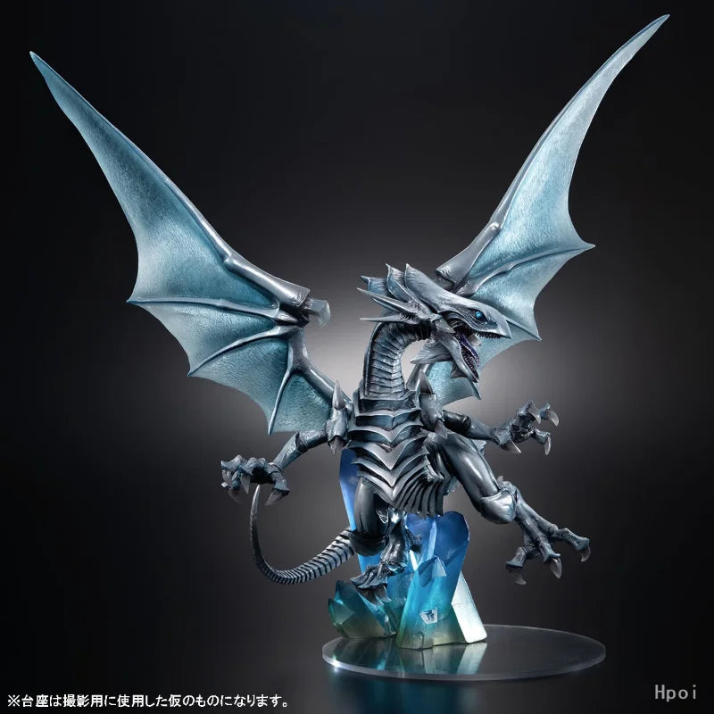 MegaHouse AWM Original:Yu-Gi-Oh! Blue-Eyes White Dragon 28cm PVC Action Figure Anime Figure collectible Model Toys Doll Gift