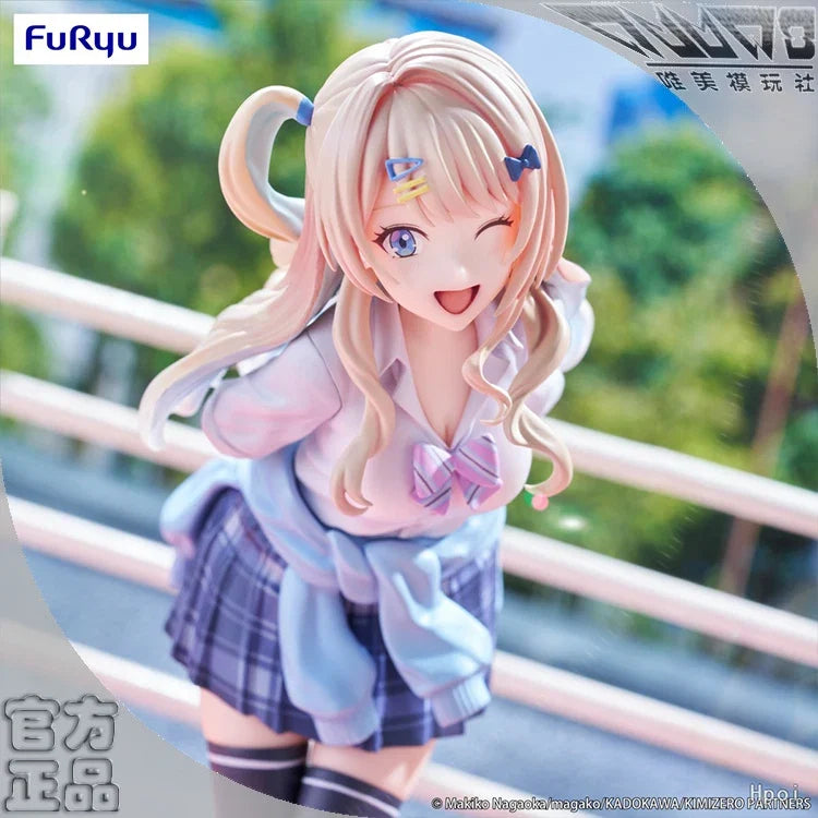 In Stock  Genuine Furyu You Were Experienced, I Was Not: Our Dating Story  Runa Shirakawa Anime Action Figures Toy