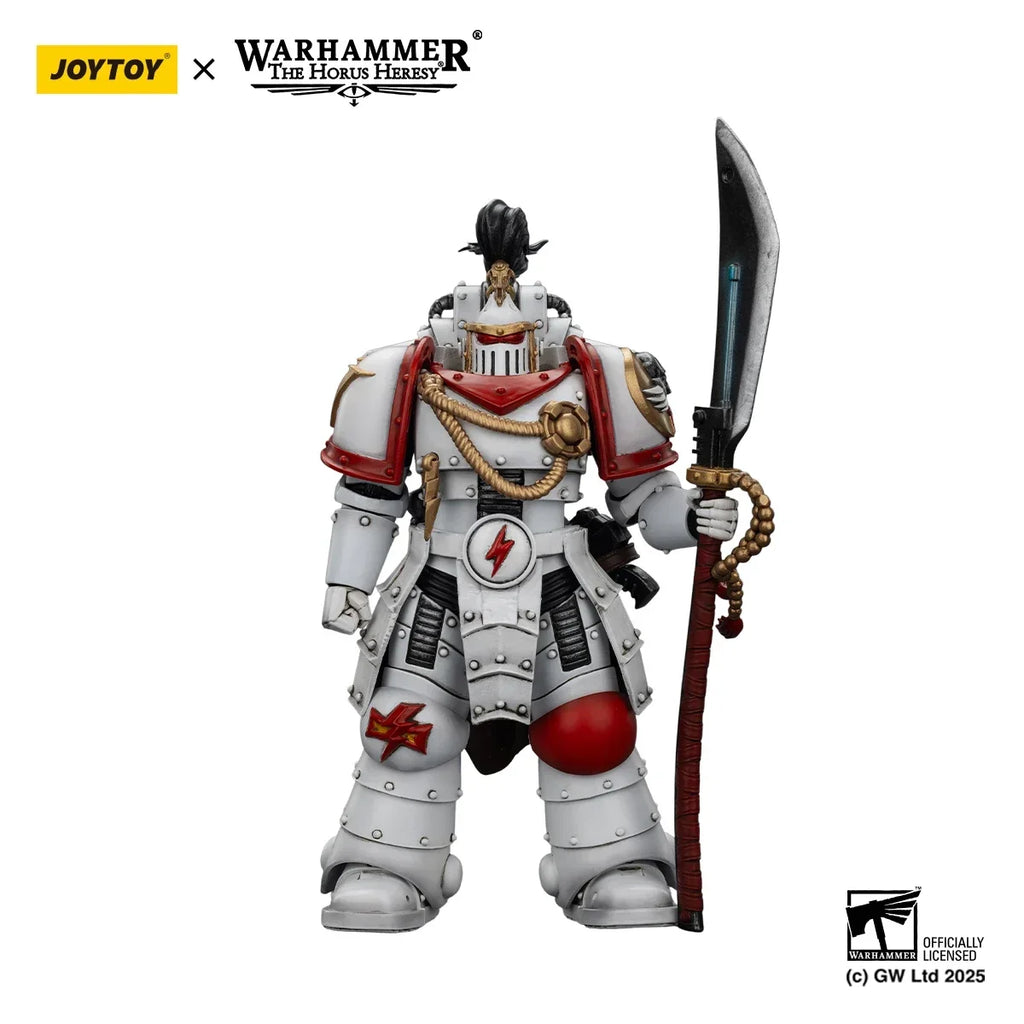 【Pre-sale】JOYTOY Warhammer 40K White Scars Legion Praetor Ebon Keshig Terminator 1 and 2 1/18 Action Figure Toy Model