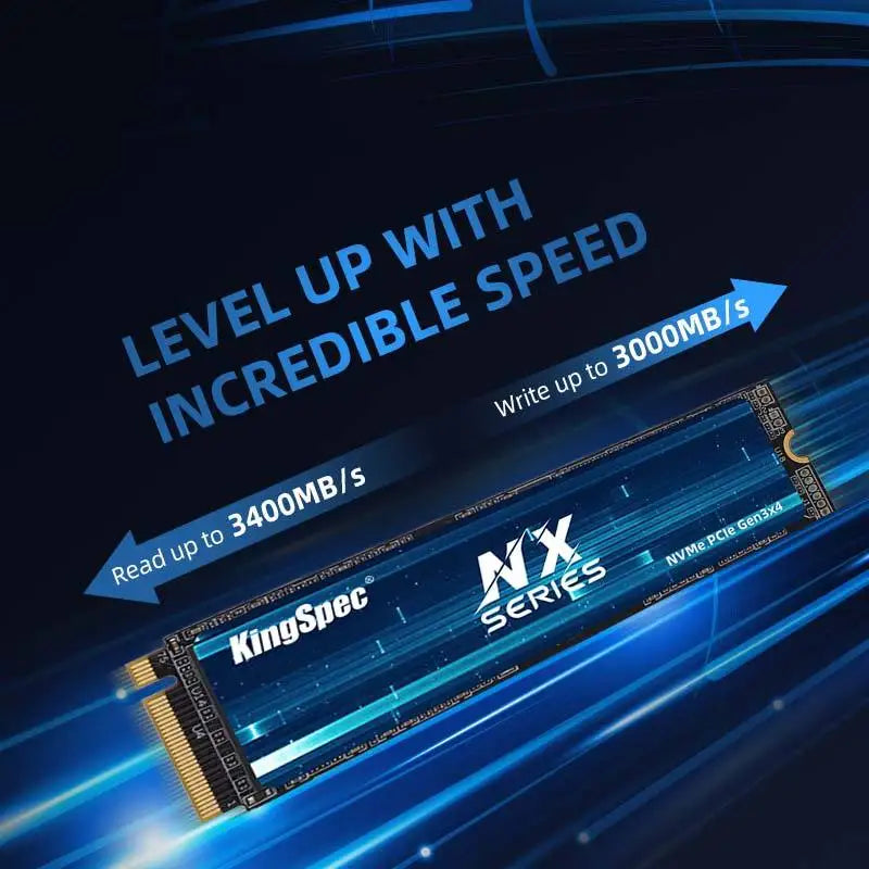 KingSpec M2 NVMe SSD 512GB 128GB 256GB Hard Disk NVMe PCIe 3.0 1TB 2TB Internal Solid State Drive For HP Laptop Computer