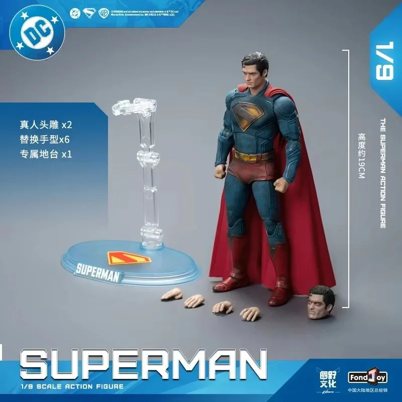 Fondjoy Superman 1/9 Scale War Damage Version Action Figure Collectible Model Statue Gift for Collectors