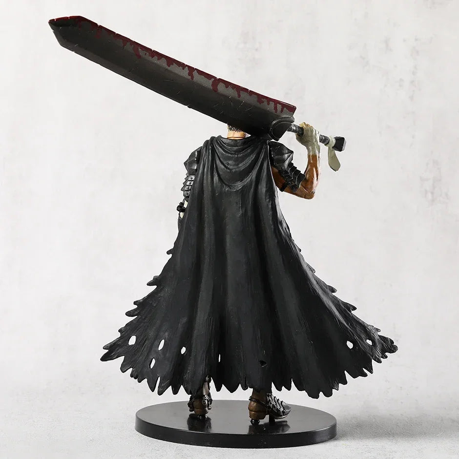 Guts Black Swordsman Anime Statue Decoration Collection Figurine Model Toy