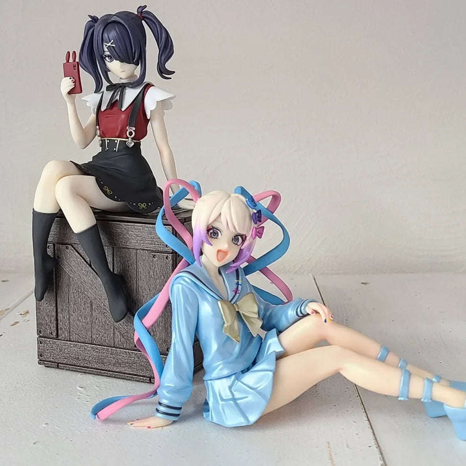 New Needy Girl Overdose Anime Figure KAngel OMGkawaiiAngel Action Figures Virtual Uploader PVC Collection Model Ornaments Gift