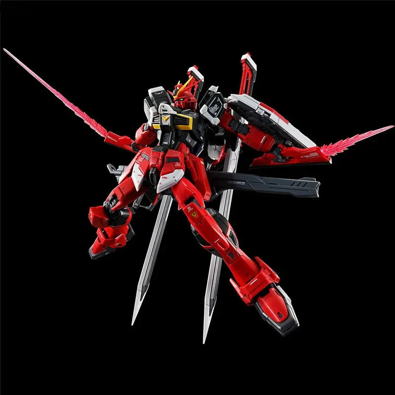 Fast Shipping Bandai Anime RG 1/144 SWORD IMPULSE GUNDAM SPEC II Original Model Toys Action Figure Collectible Ornament Children