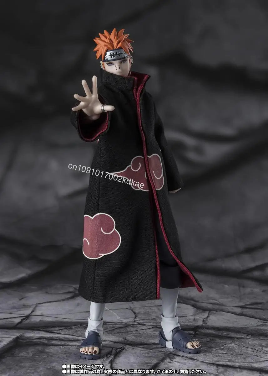 In stock Bandai Original NARUTO Shippuden S.H.Figuarts The Rinnegan of the Six Paths Anime figure Action Figures Model Toys