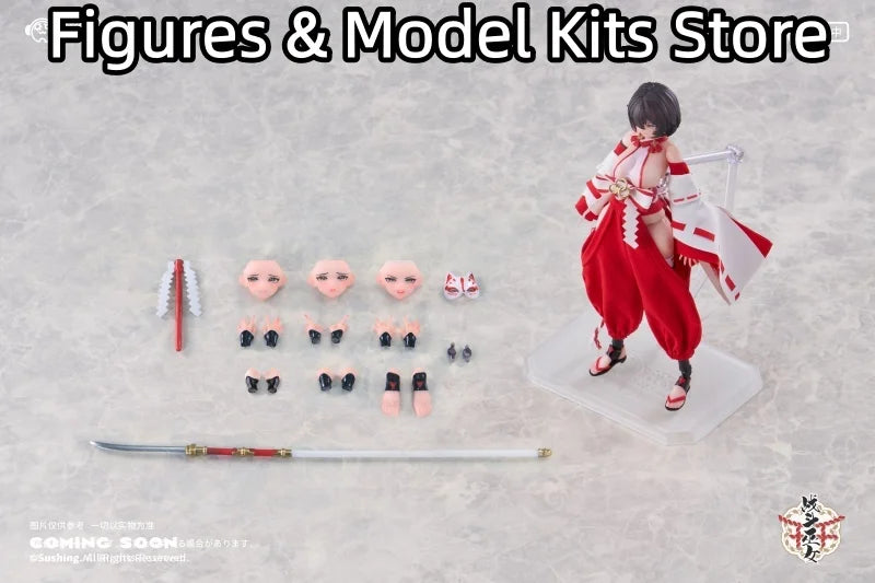 【Pre-Sale】 Sushing Battle Witch Sakura Platycodon 1/12 Action Model Collectible Figure Toys