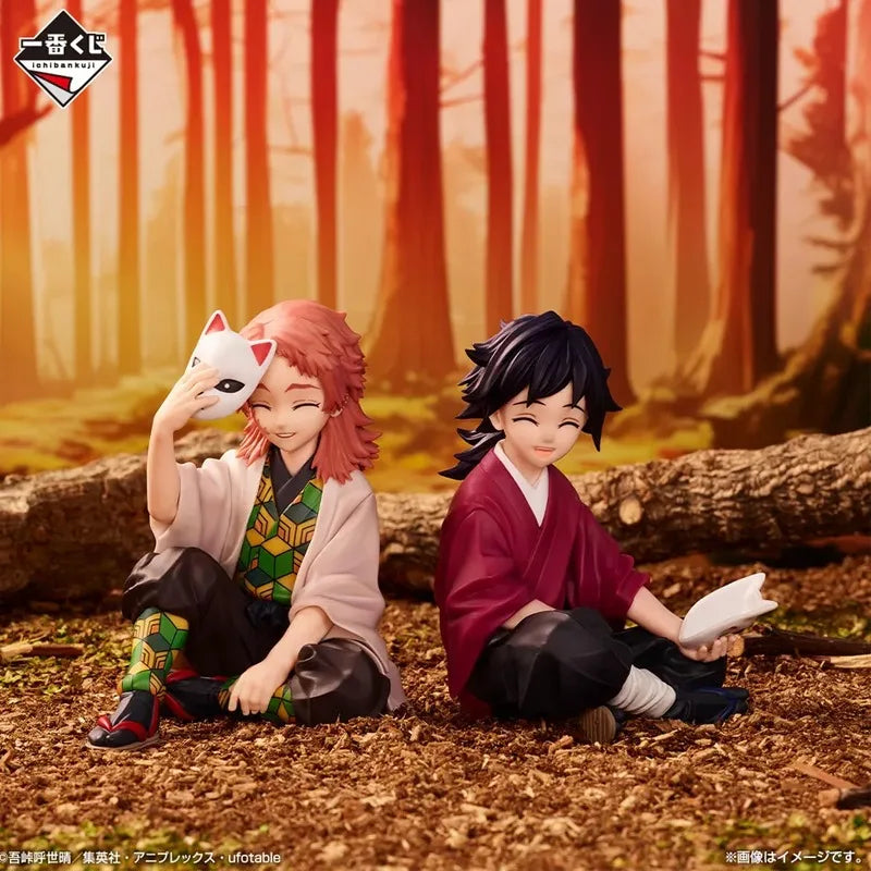 In Stock Bandai Ichiban Demon Slayer Bonds of Fate 2 Tomioka Giyuu Saneya GyuTaro Genya Giyuutarou Anime Figure Action Model Toy