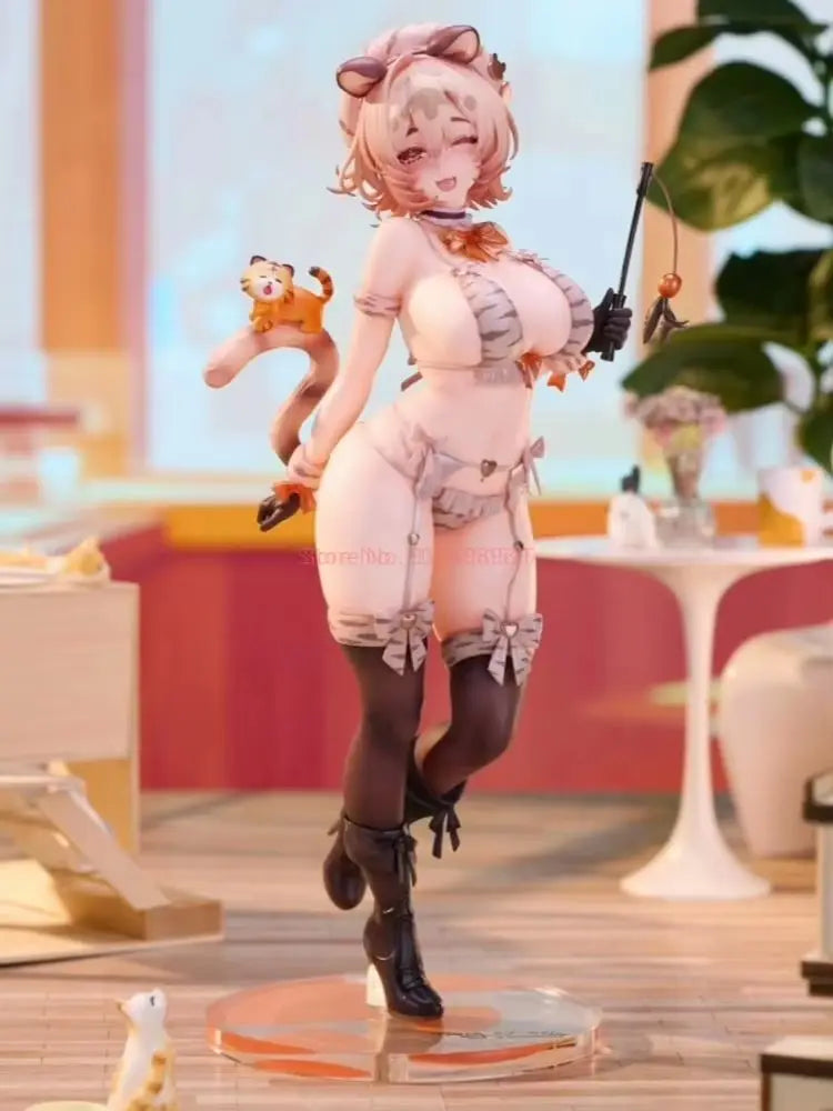 Gal.v Original Gal.V 28cm 1/6 Anime Little Cat Statue Desktop Action Figure Modle Collection Toy