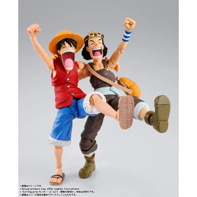 Bandai S.H.Figuarts SHF One Piece Usopp Romance Dawn Anime Action Figure Model Toys
