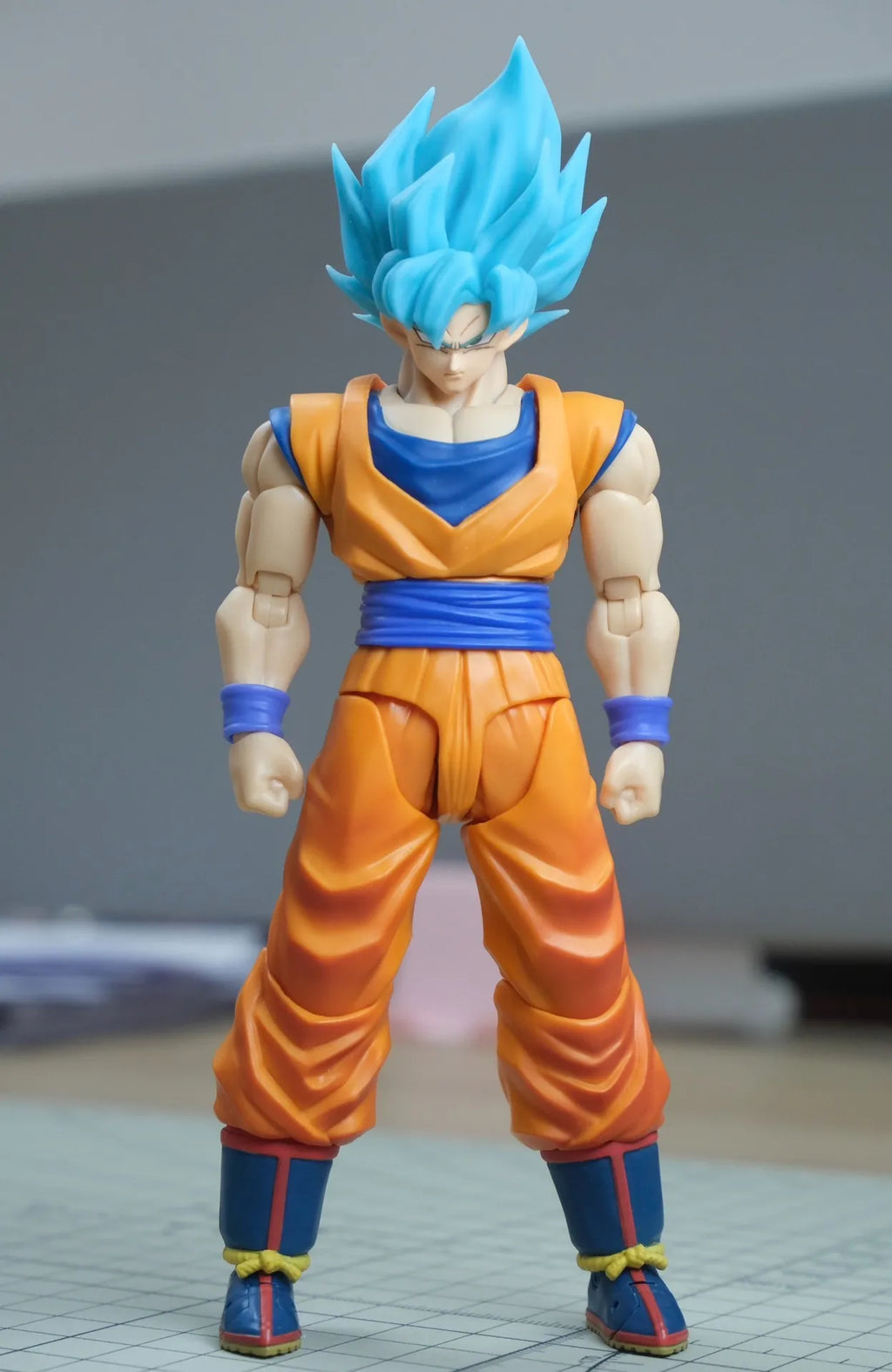 Nono Dragon Ball Z Shf Super Saiyan Action Figure Blue Son Goku Head Model  Collectible Anime Toys Accessory Gift