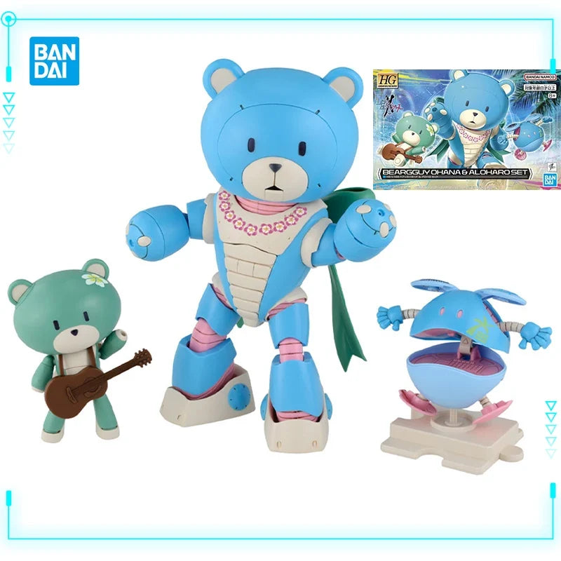 Kotobukiya Original Genuine Gundam Build Metaverse KUMA-F Beargguy F HGGBM Beargguy Ohana Assembly Model Toy Action Figures Gift