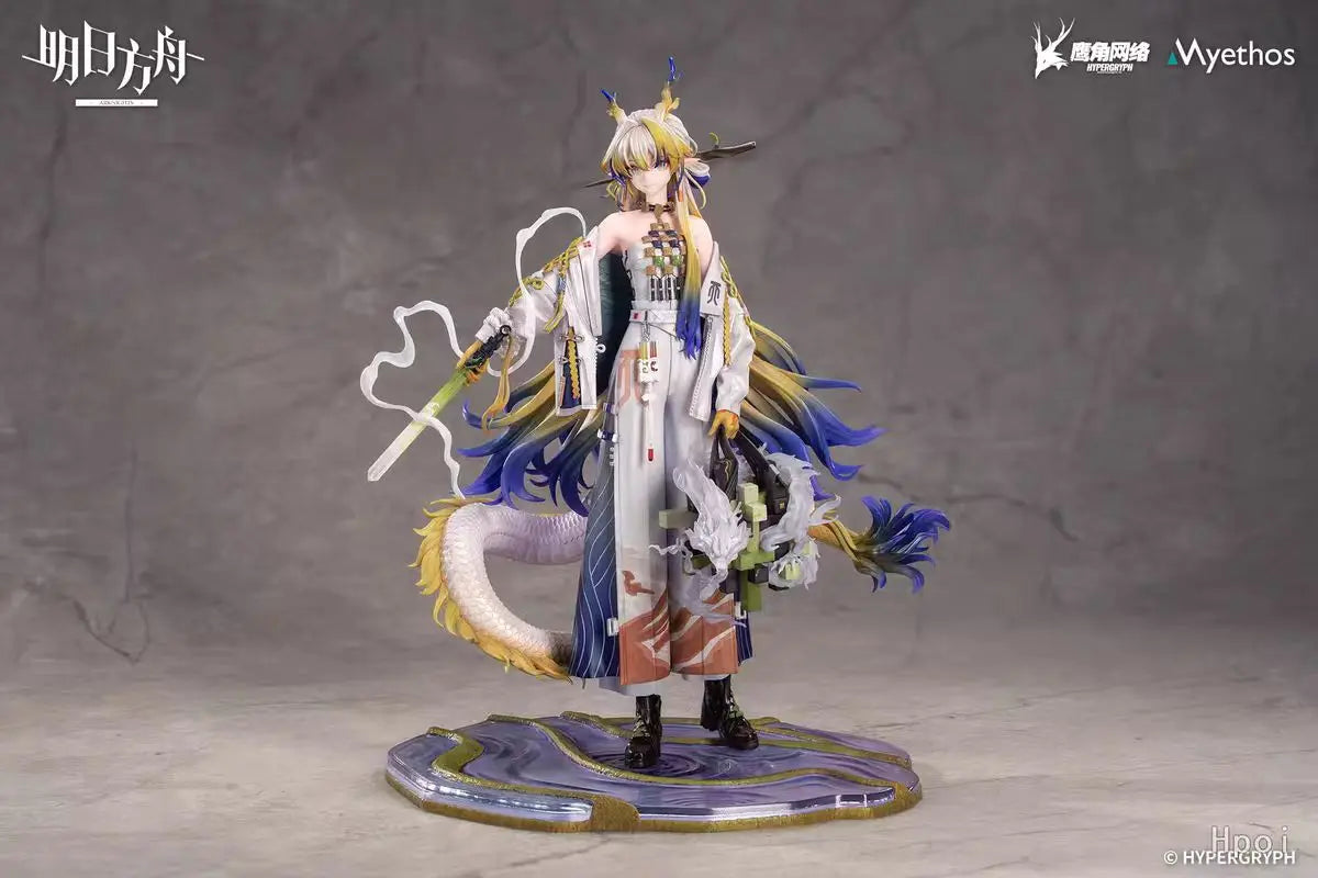 In Stock Original Myethos Shu Arknights Genuine Game Skin Action Figure Brand New 1/7 Scale 26.6cm PVC