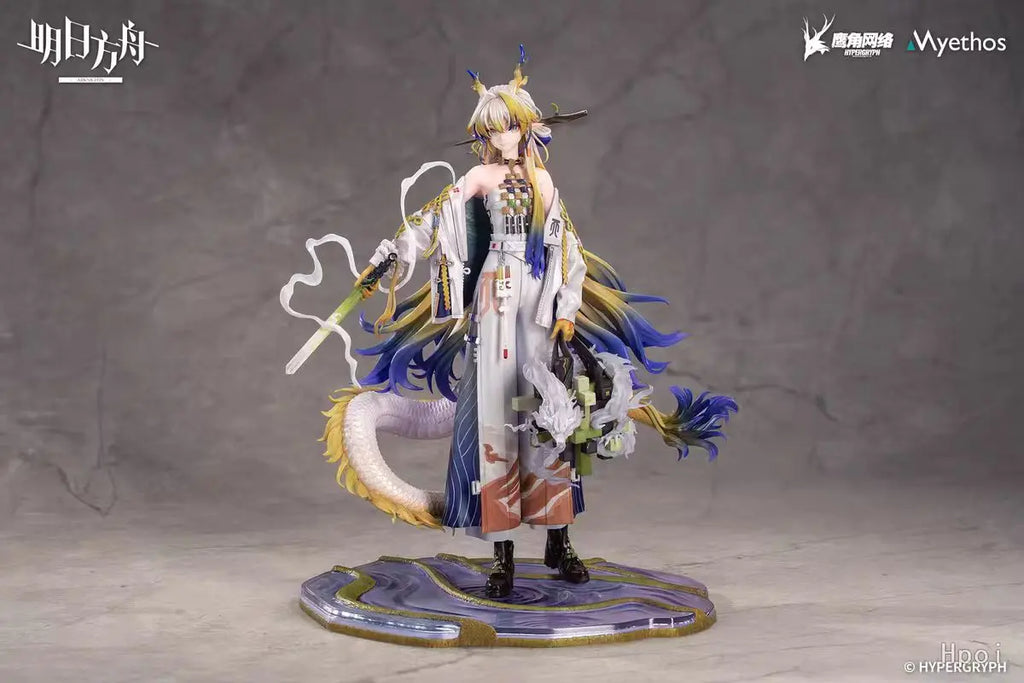 In Stock Original Myethos Shu Arknights Genuine Game Skin Action Figure Brand New 1/7 Scale 26.6cm PVC