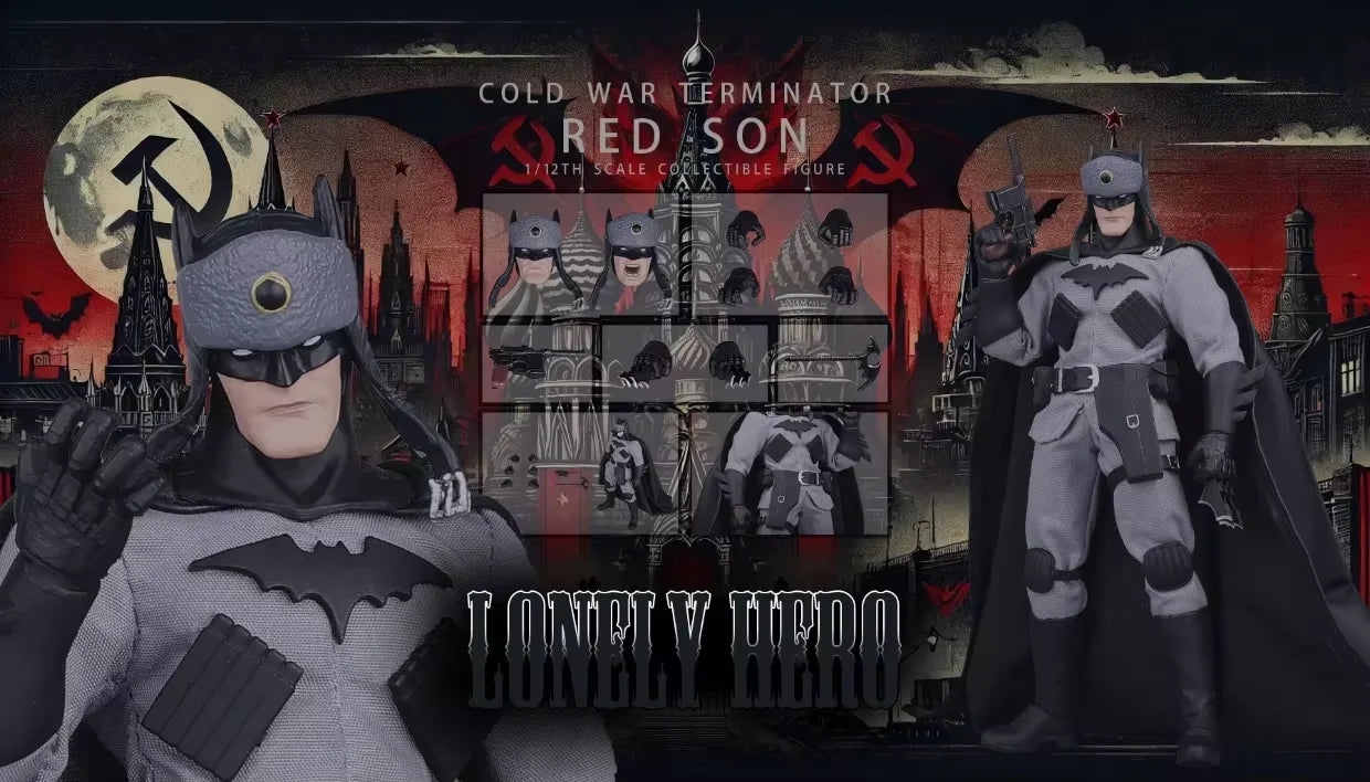 Original Joy Man Toys Lonely Hero Action Figure Cold War Terminator Red Son 1/12 Scale Collection Jm001 Model Customize Toy Gift