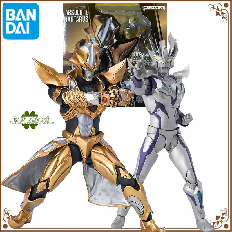 Bandai Original SHF Anime Figure ABSOLUTE TARTARUS ULTRAMAN ZERO BEYOND Action Figure Toys For Boys /Girls /Kids /Christmas Gift