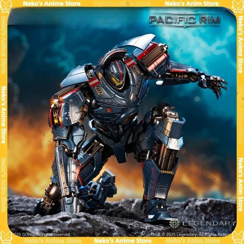 【In Stock】GONG Pacific Rim Gipsy Danger Alloy Articulated Figure Anime Model Trendy Toys Desktop Doll Collectibles Gift Figure
