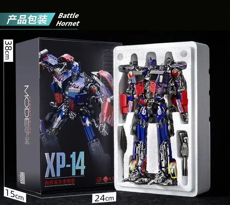 Barricade XP15 Transformation Toys Prowl XP-15 Model Optimus Commander XP14 XP10 Robot Bumble bee XP13 Deformation Action Figure