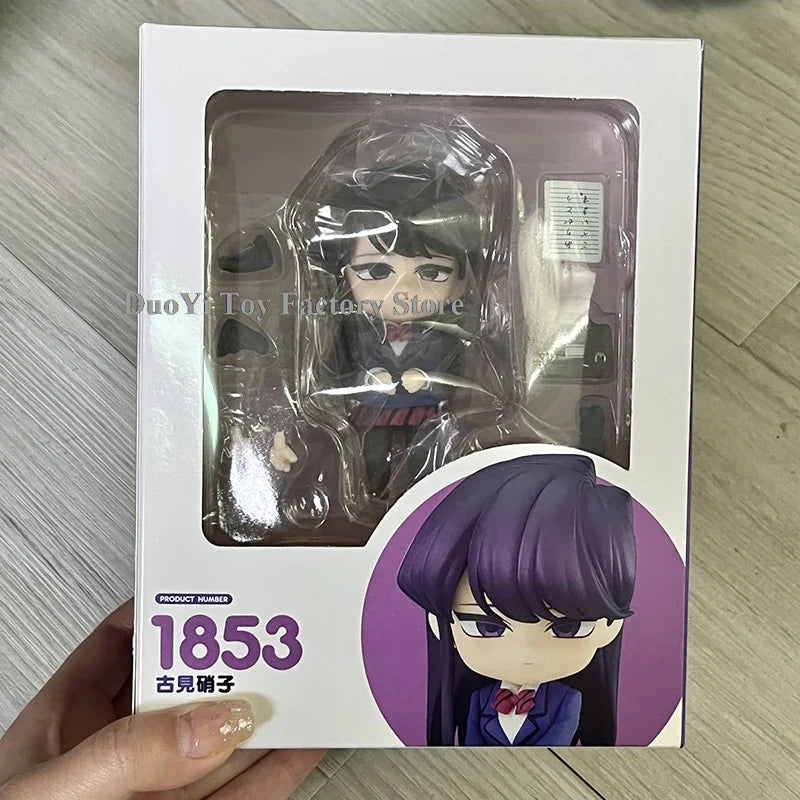 Komi-san wa Komyushou Desu Komi Shouko 1853 Action Figure Can't Communicate Anime PVC Model Q version Christmas Halloween Gifts