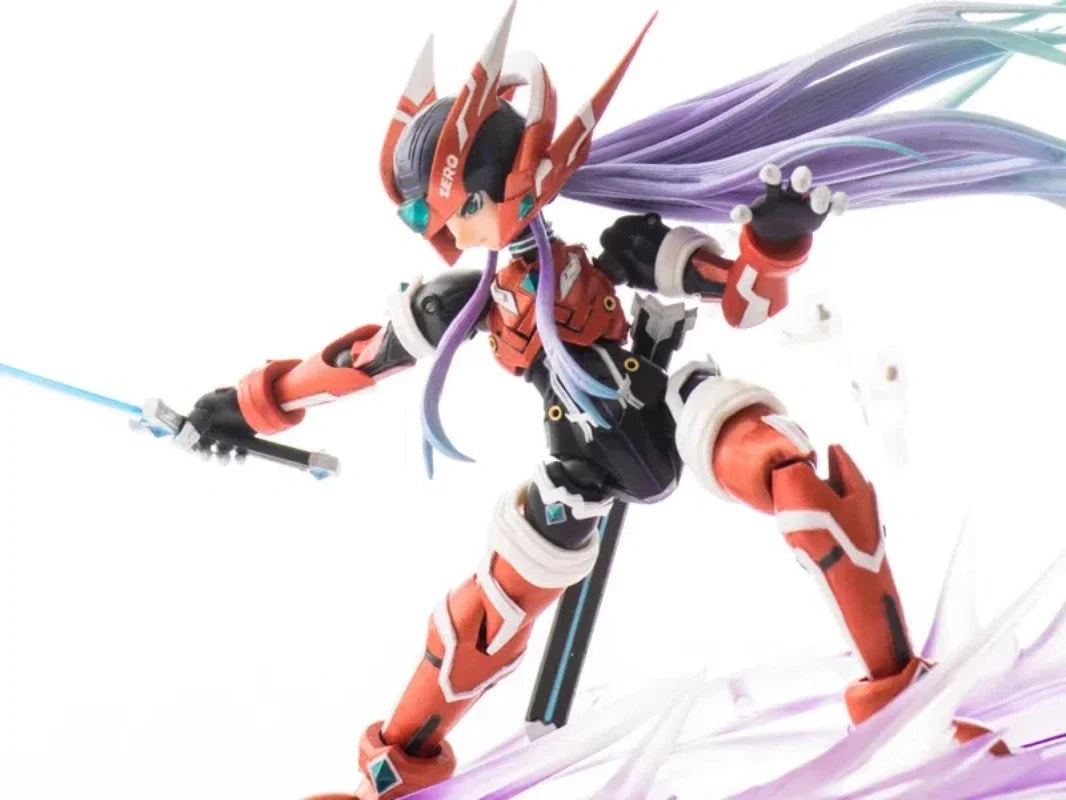 New Anime ROCKMAN ZERO Figures kawaii resin GK DIY manual White assembly Model Statue Toys doll Collection Gifts