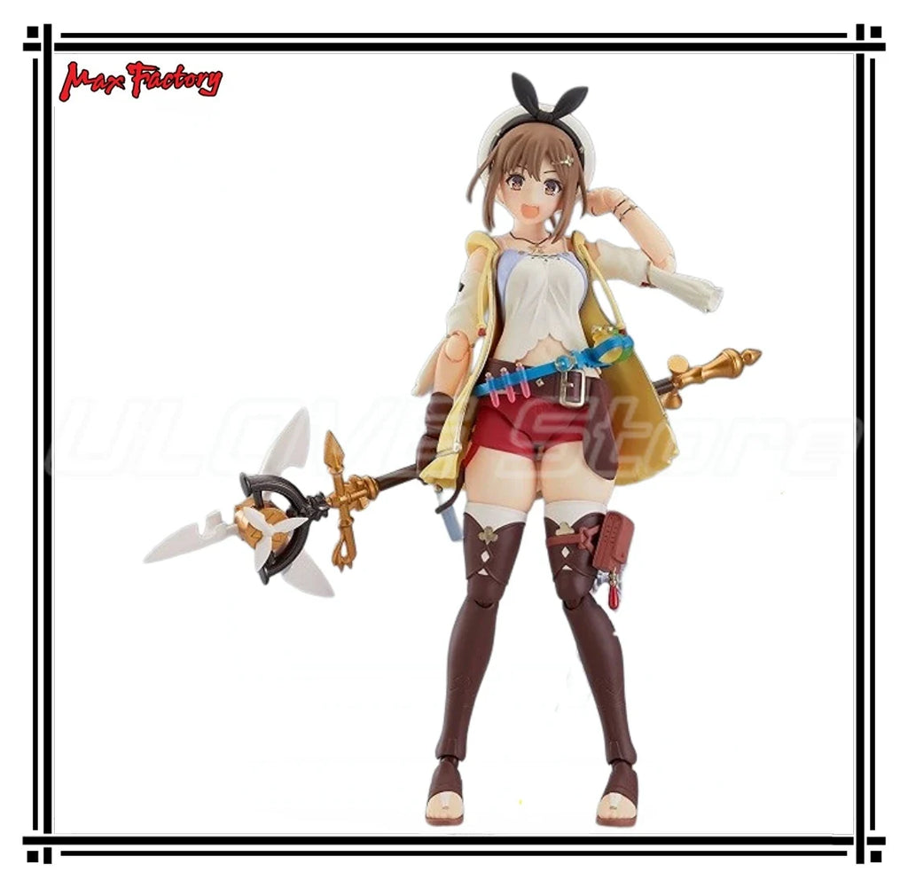 Original Max Factory Figma#535 Atelier Ryza: Ever Darkness & The Secret Hideout Reisalin Stout Action Figure Model Toys
